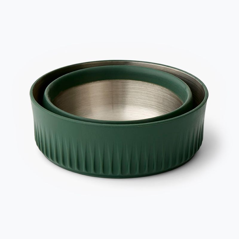 Cestovní hrnek Sea To Summit Detour Stainless Steel Collapsible 475 ml laurel wreath 2