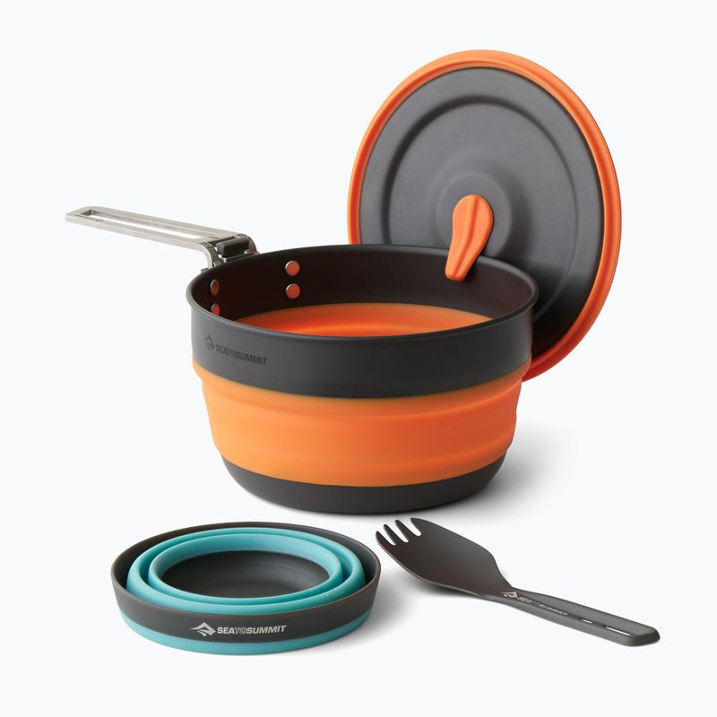 Cestovní sada nádobí Sea To Summit Frontier UL Collapsible Kettle Cook 3