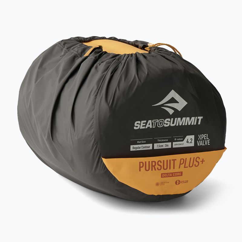 Samonafukovací karimatka Sea To Summit Pursuit Plus SI Regular yellow 7