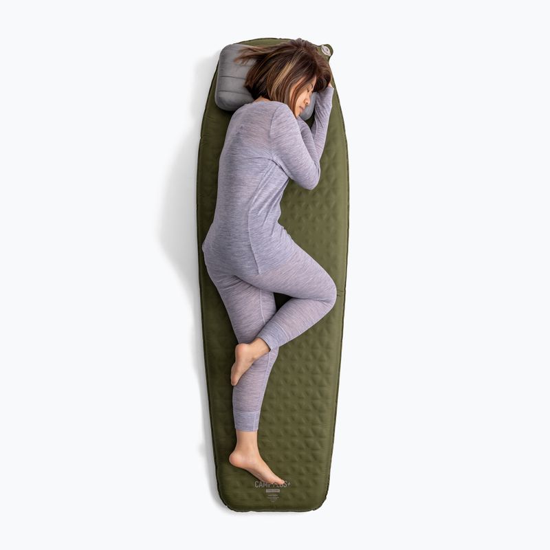 Samonafukovací karimatka Sea to Summit Camp Plus R cypress 8