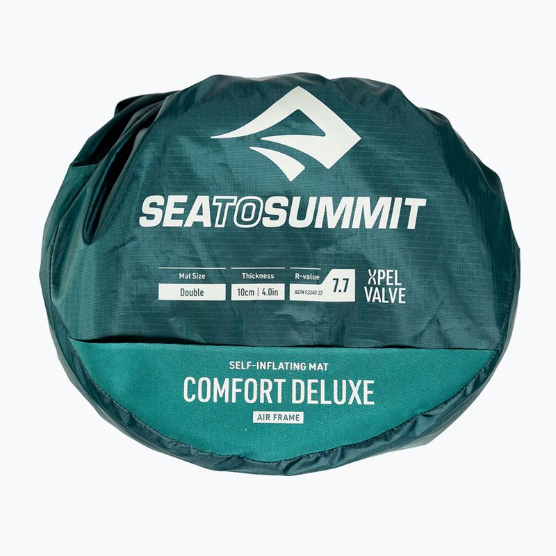 Samonafukovací karimatka Sea to Summit Comfort Deluxe rain forest 4