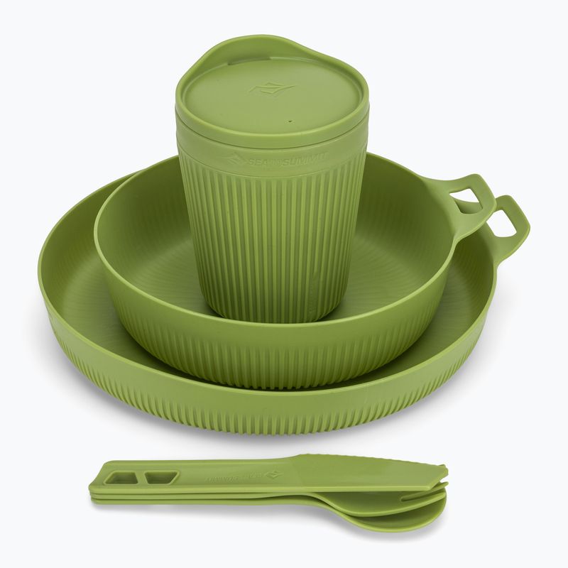 Sada turistického nádobí Sea To Summit Horizon Dinnerware tarragon 2