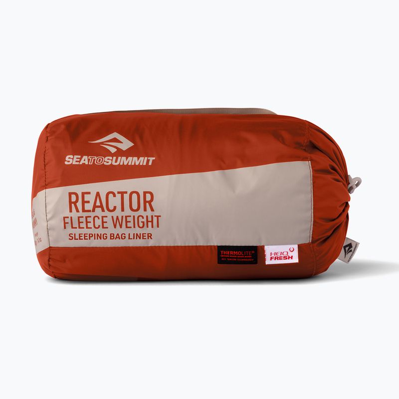 Vložka do spacáku Sea To Summit ReacTor Fleeceweight picante 4