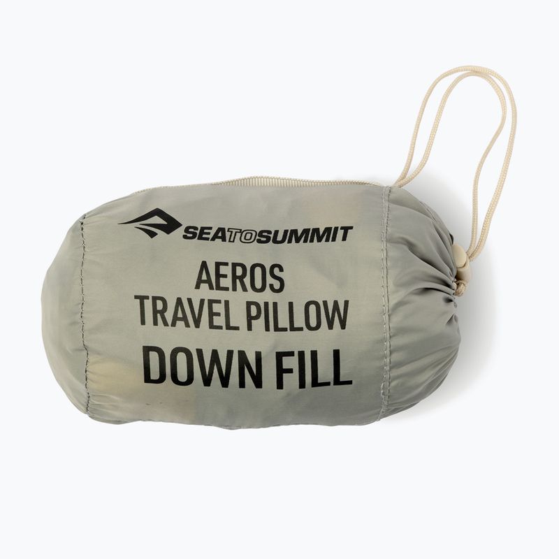 Cestovní polštářek Sea To Summit Aeros Down Travel neutral grey 5