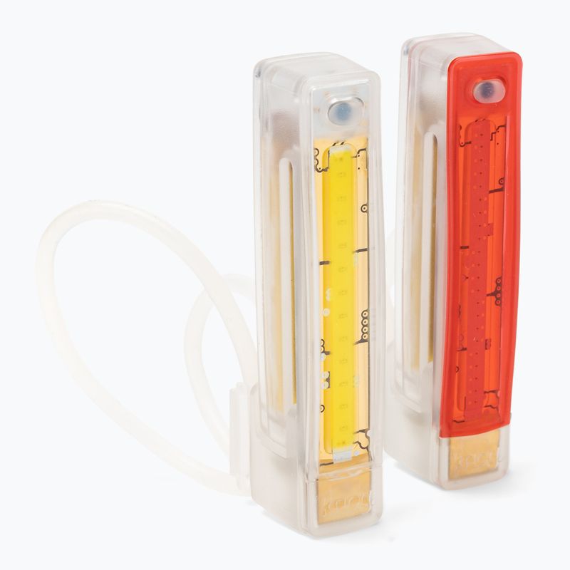Sada světel Knog Plus Twinpack čiré 12145