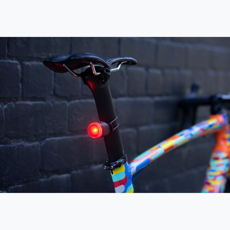 Zadní cyklistická svítilna Knog Black plug 5