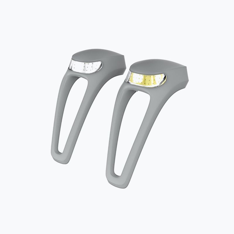 Sada světel Knog Frog V3 Twinpack šedé 13137