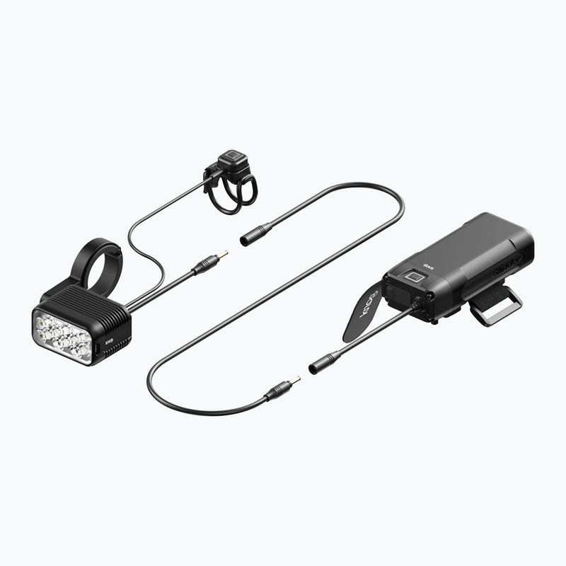 Přední světlo na kolo Knog Blinder X 1800 + bateria 10000mAh black 2