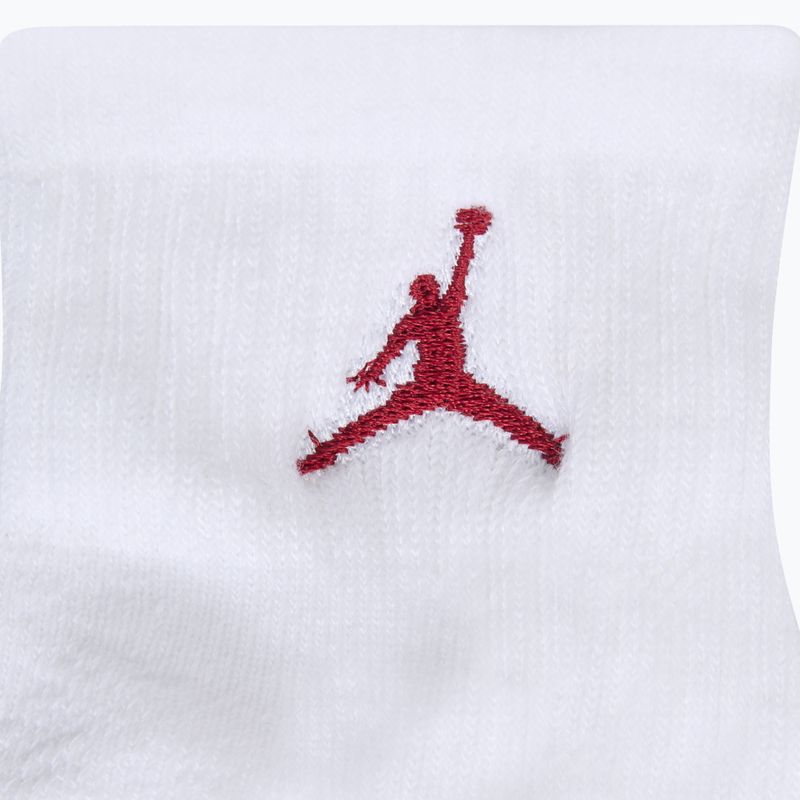 Dětské ponožky Air Jordan Jumpman Quarter 3 pairs white 3