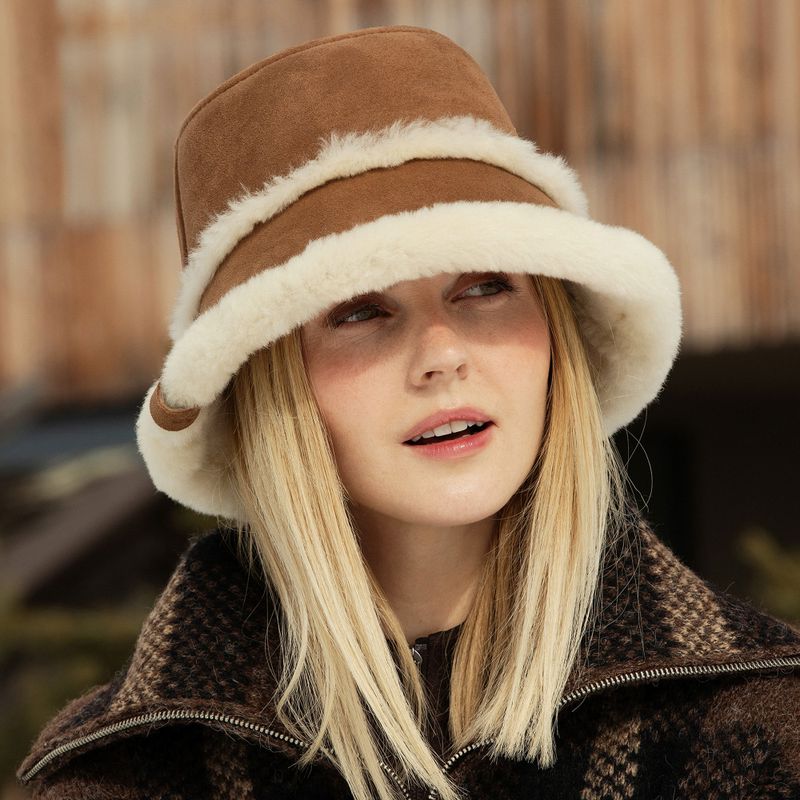 Dámský klobouk EMU Australia Sheepskin chestnut 4
