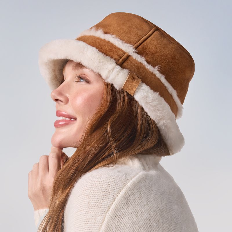 Dámský klobouk EMU Australia Sheepskin chestnut 8