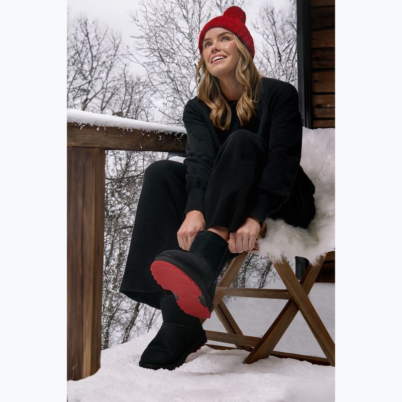 Dámské sněhule EMU Australia Sharky Mini black/cherry 14