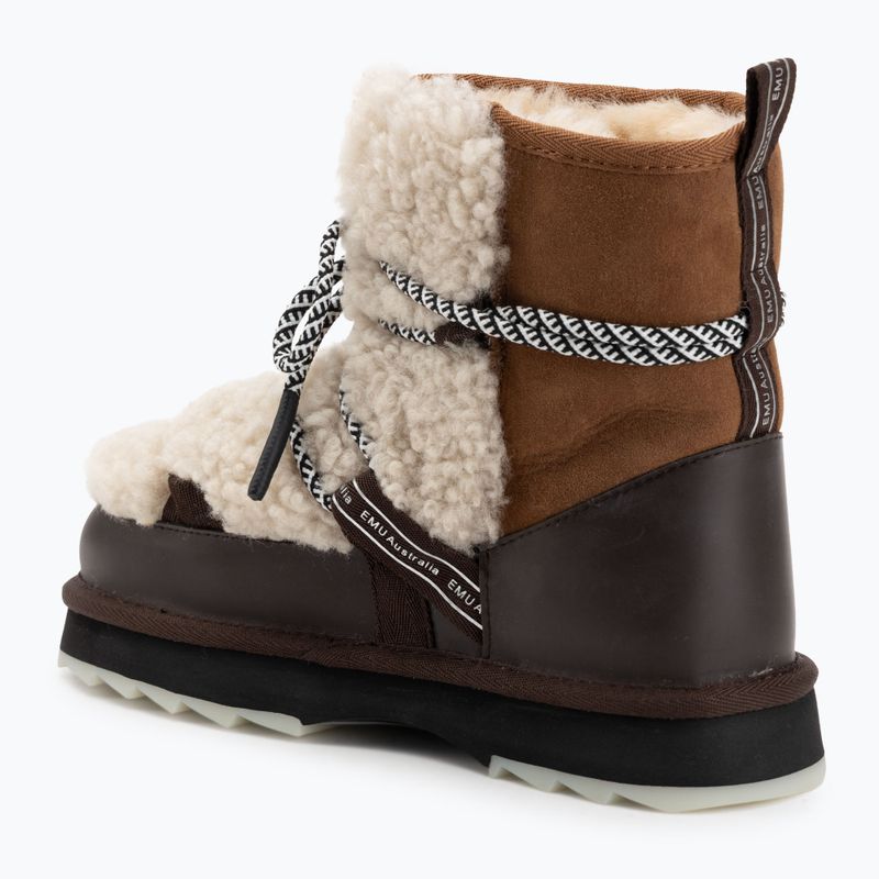 Dámské sněhule EMU Australia Blurred Teddy chesnut 3