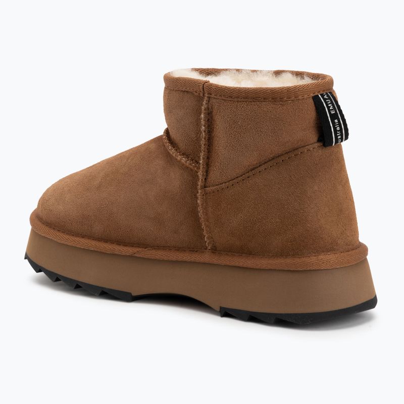 Dámské sněhule EMU Australia Sharky Micro Flatform chesnut/black 3