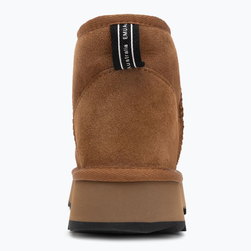 Dámské sněhule EMU Australia Sharky Micro Flatform chesnut/black 6