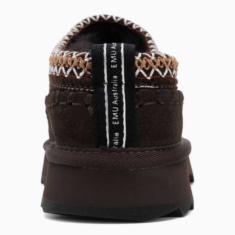 Dámské sněhule EMU Australia Sharky Adventure Scuff chocolate 6