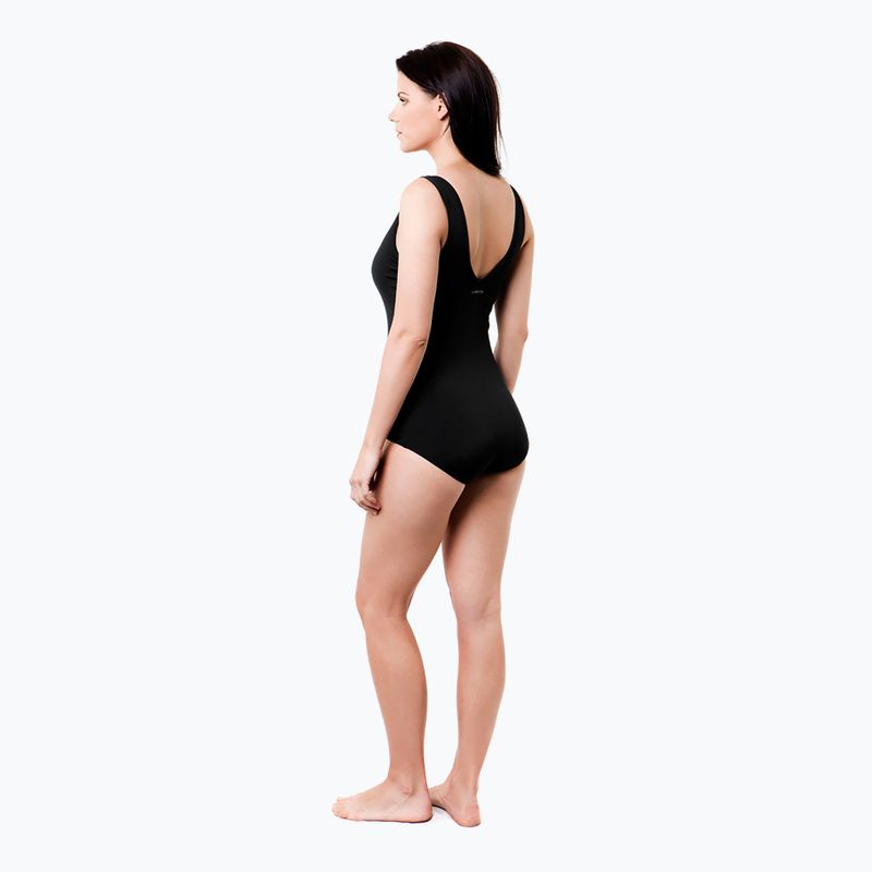 Dámské jednodílné plavky Funkita Zip Front One Piece still black 6
