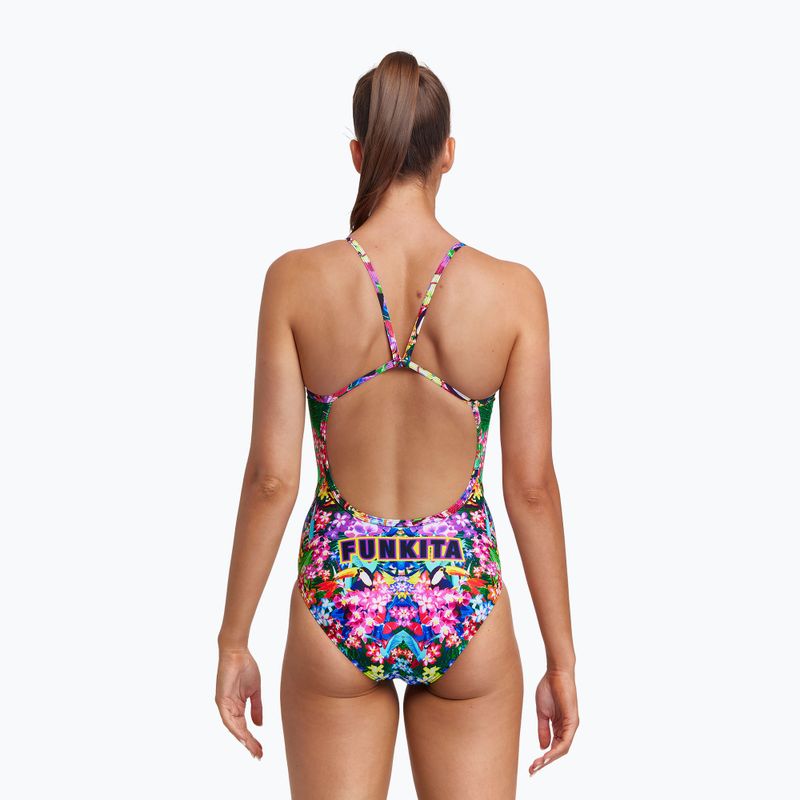 Dámské jednodílné plavky Funkita s jedním ramínkem Barva FS15L0083408 6