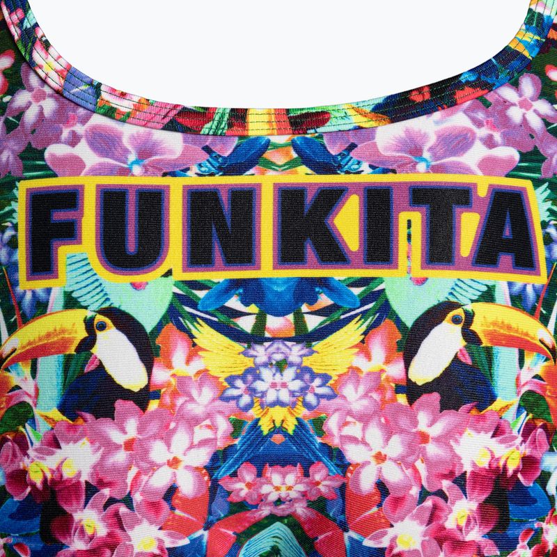 Dámské jednodílné plavky Funkita s jedním ramínkem Barva FS15L0083408 3