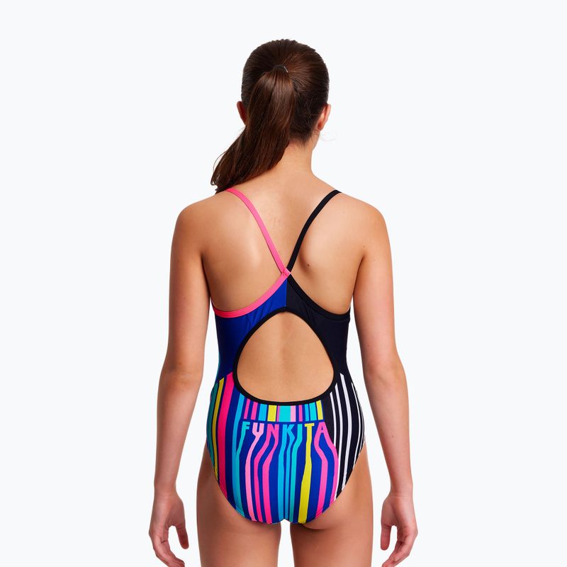 Dětské jednodílné plavky Funkita Diamond Back One Piece Zorse Code FS11G00885 5