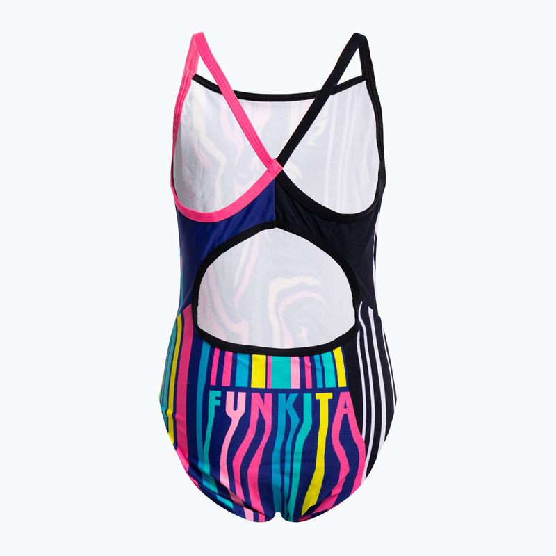 Dětské jednodílné plavky Funkita Diamond Back One Piece Zorse Code FS11G00885 2
