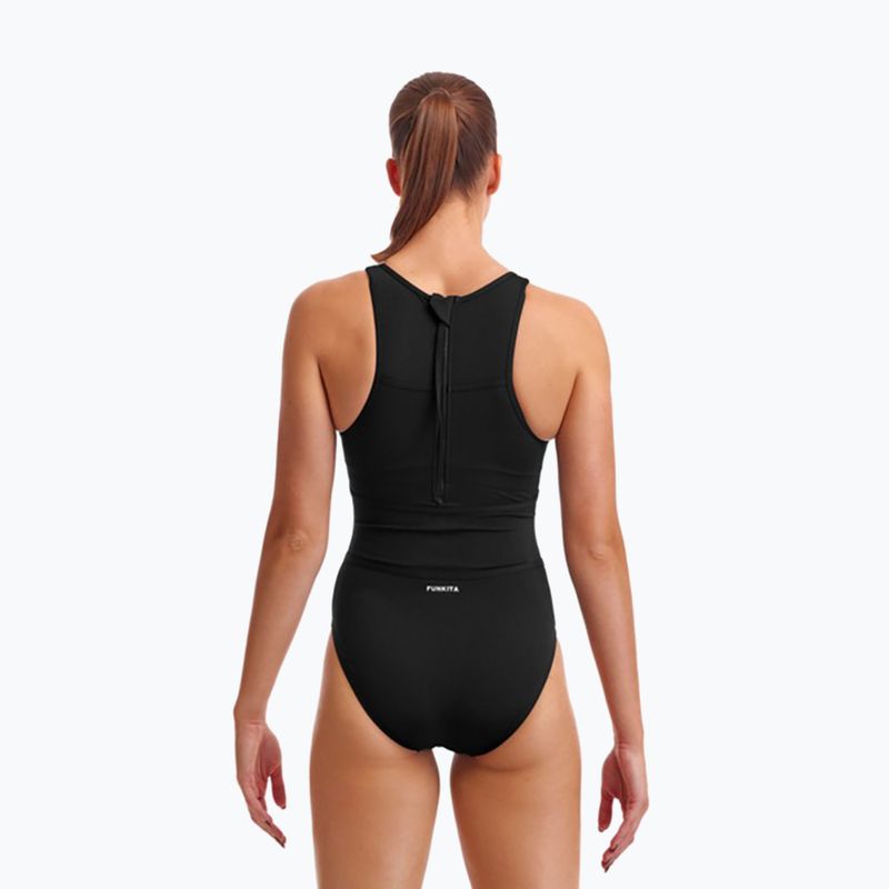 Dámské jednodílné plavky Funkita Hi Flyer One Piece černy FKS003L00038 6