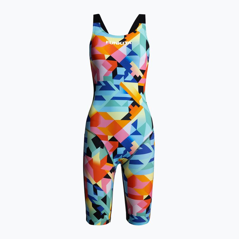 Dámské triatlonové plavky Funkita Apex Blast Free Back colour burst FSP519L0220