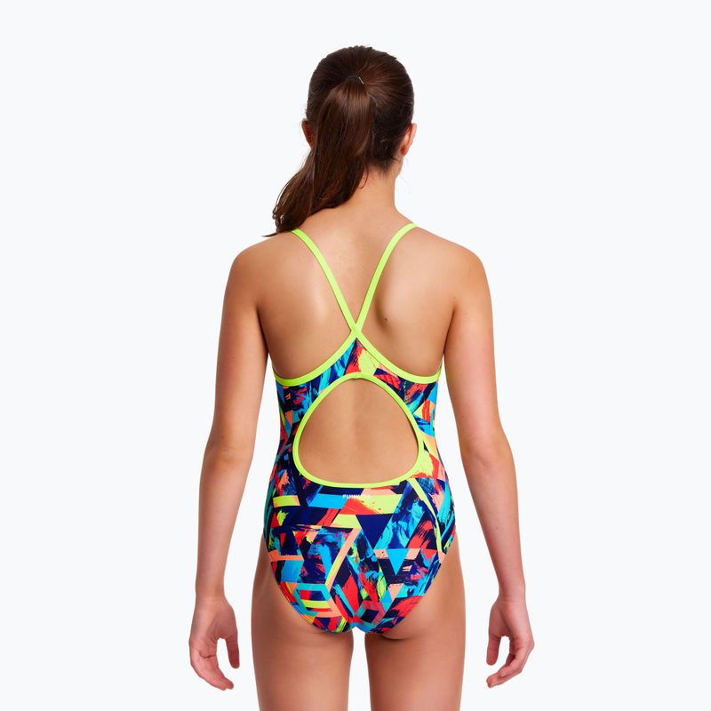 Dětské jednodílné plavky Funkita Diamond back blocked bars FS11G7130908 6