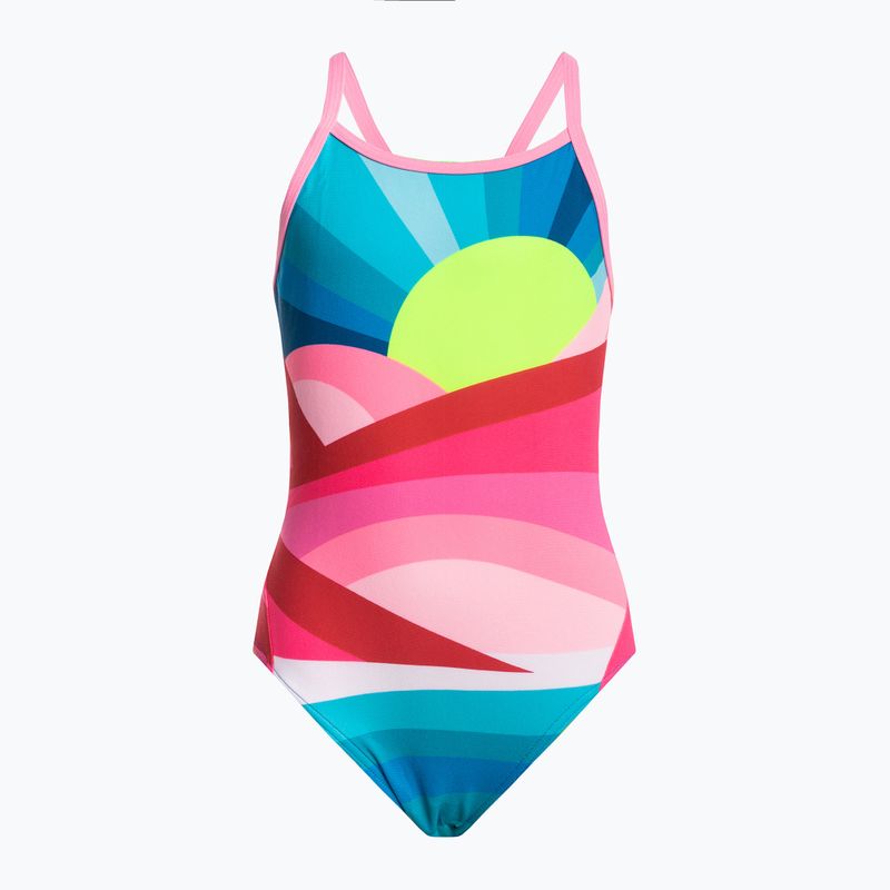 Funkita Diamond back summit sunset dětské jednodílné plavky FS11G7132708