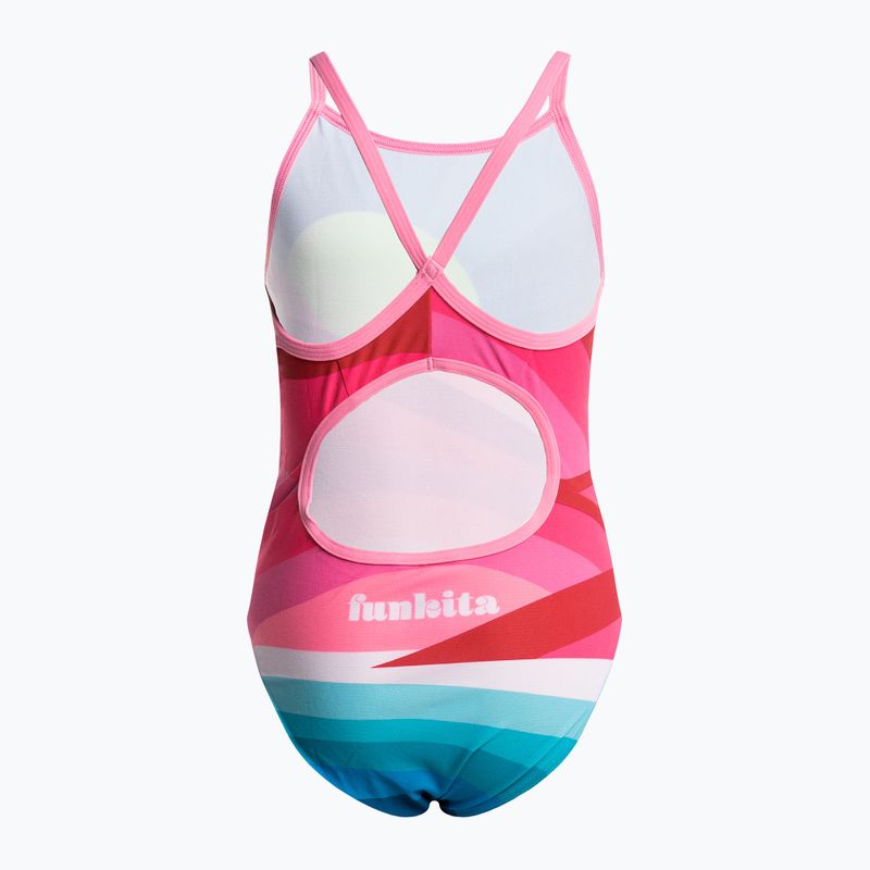 Funkita Diamond back summit sunset dětské jednodílné plavky FS11G7132708 2