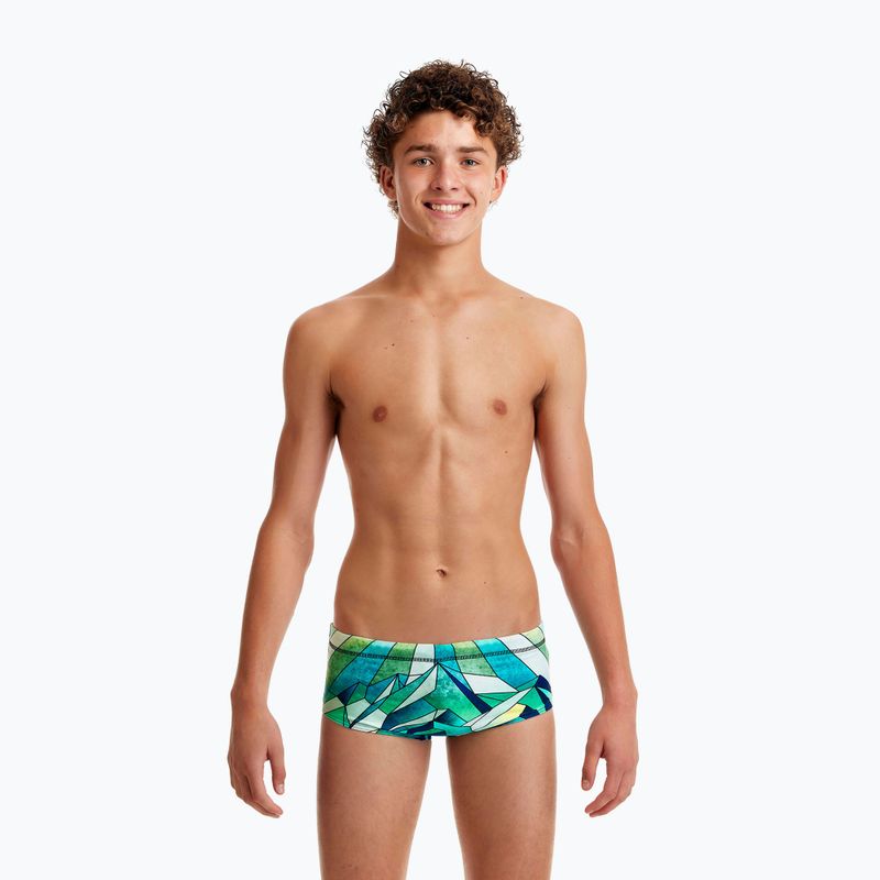 Chlapecké plavky Funky Trunks Sidewinder Trunks big blanc FTS010B7131024 5