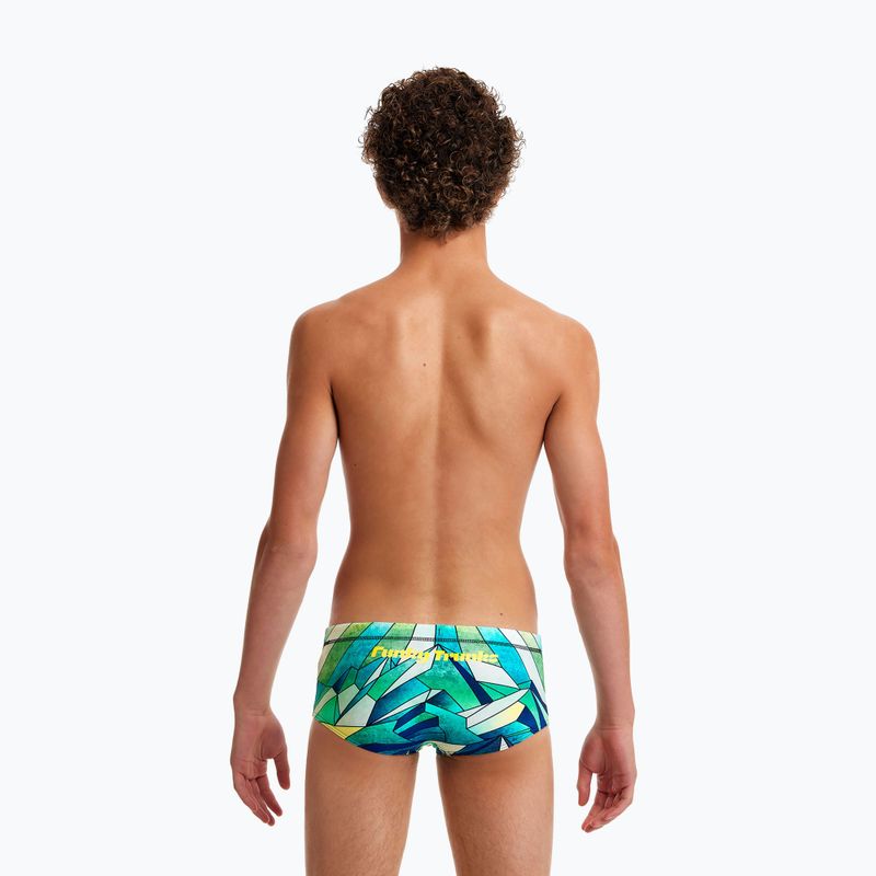 Chlapecké plavky Funky Trunks Sidewinder Trunks big blanc FTS010B7131024 6