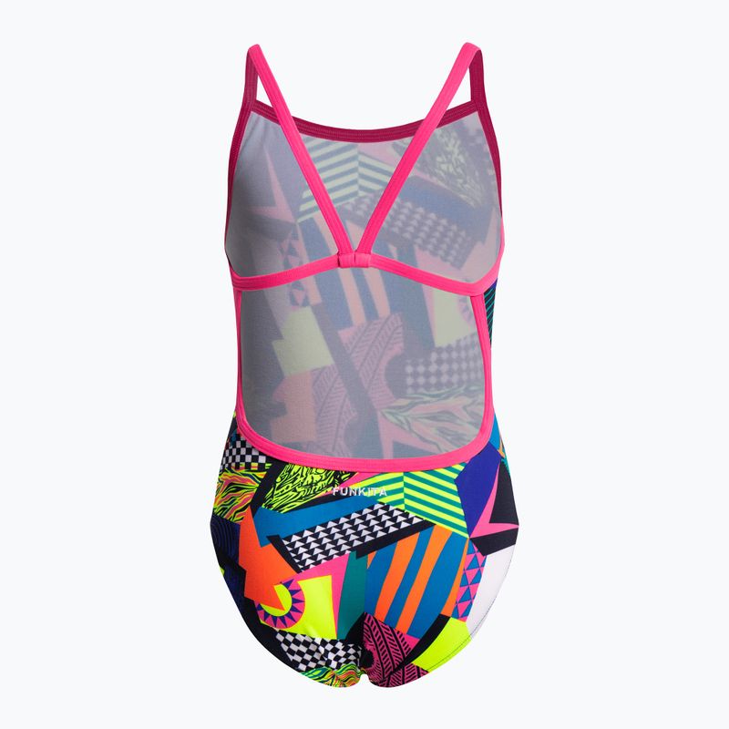 Dětské plavky Funkita Eco Single Strap námořnická modř FS16G0076010 2