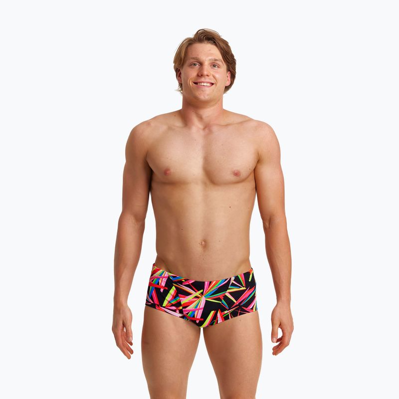 Pánské plavky FUNKY TRUNKS Classic Trunks black and colour FT30M71387 4