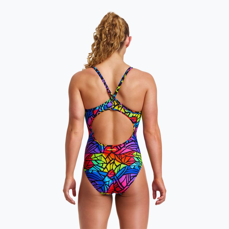 Dámské jednodílné plavky Funkita Diamond back cabbage patch FS11L7139408 6
