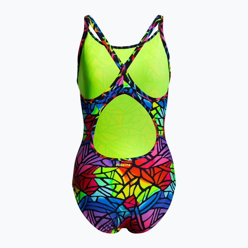 Dámské jednodílné plavky Funkita Diamond back cabbage patch FS11L7139408 2