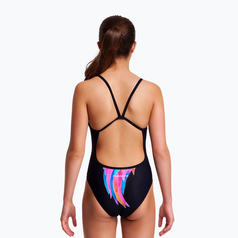 Dětské plavky Funkita Eco Single Strap černé FS16G7140508 6