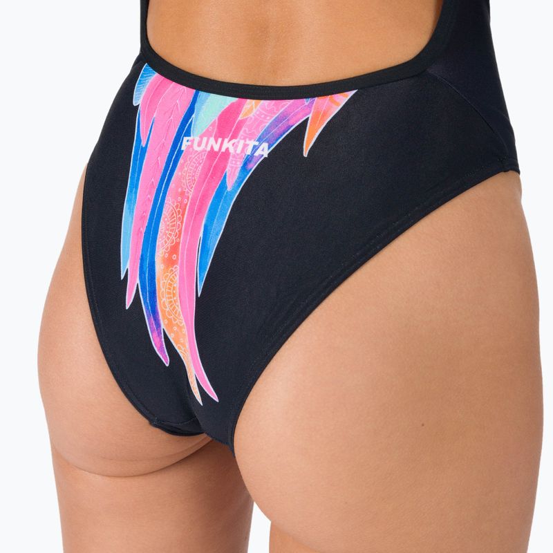 Dámské jednodílné plavky Funkita Single Strength Black FKS044L7140506 4