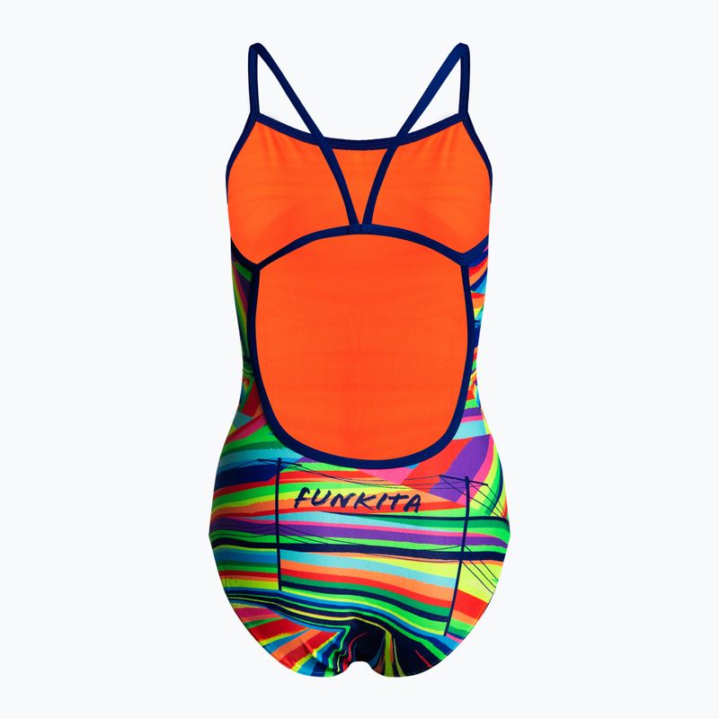 Dámské jednodílné plavky Funkita Single Strap One Piece barvitý FS15L71410 2