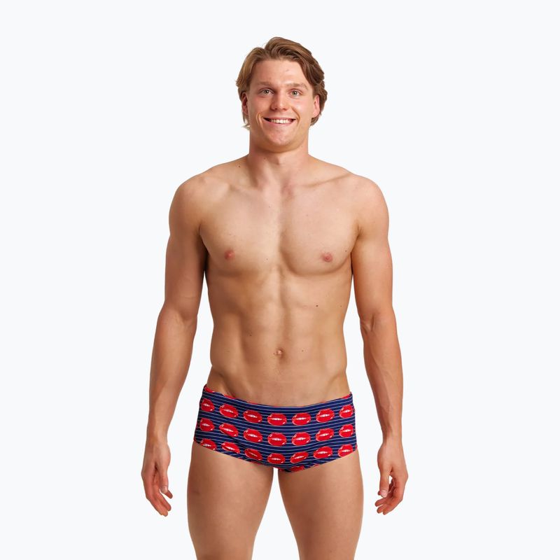 Pánské plavky Funky Trunks Sidewinder Trunks námořnictvo-červene FTS010M71411 5