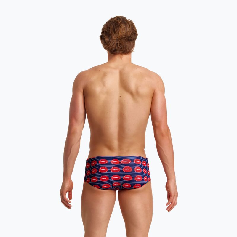 Pánské plavky Funky Trunks Sidewinder Trunks námořnictvo-červene FTS010M71411 6