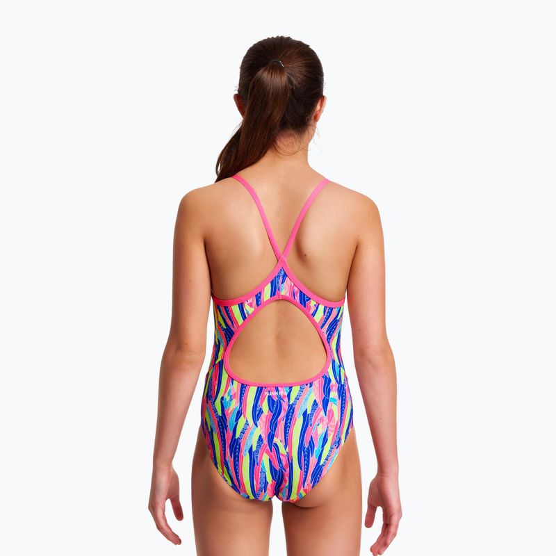 Dětské jednodílné plavky Funkita Diamond Back One Piece Wing Tips FKS033G71444 5