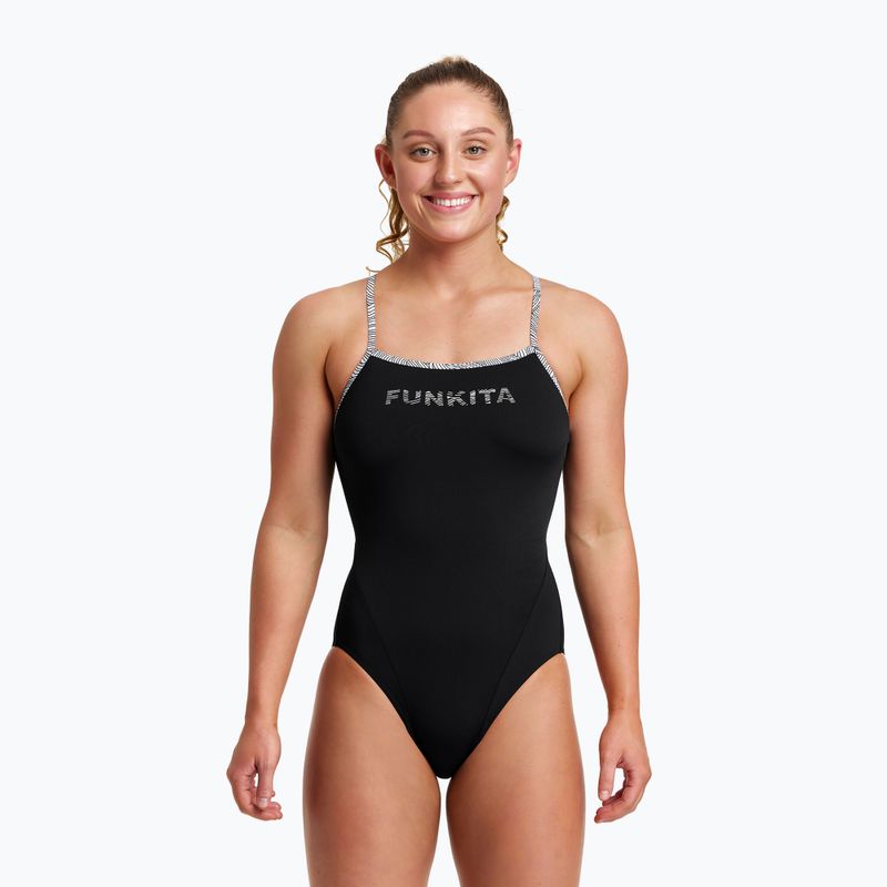 Dámské jednodílné plavky Funkita Single Strap One Piece černy FS15L71455 4