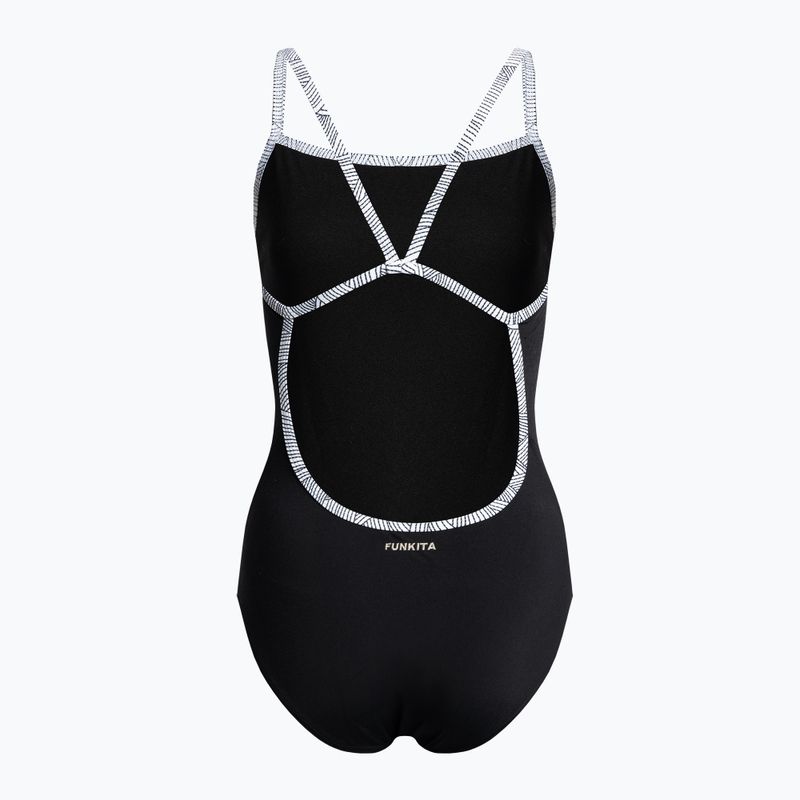 Dámské jednodílné plavky Funkita Single Strap One Piece černy FS15L71455 2