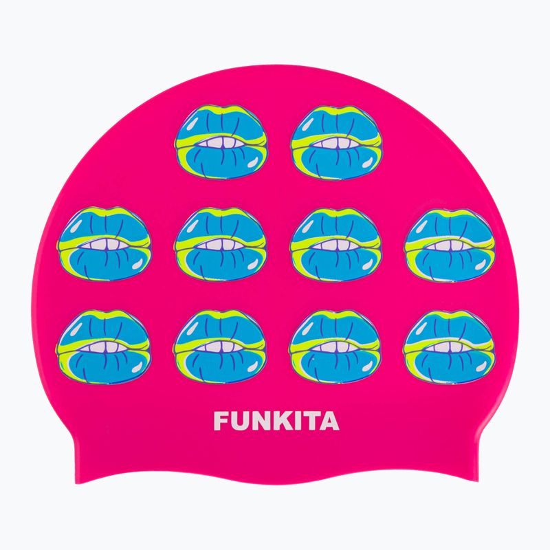 Funkita Silikonová plavecká čepice růžová FS997140900