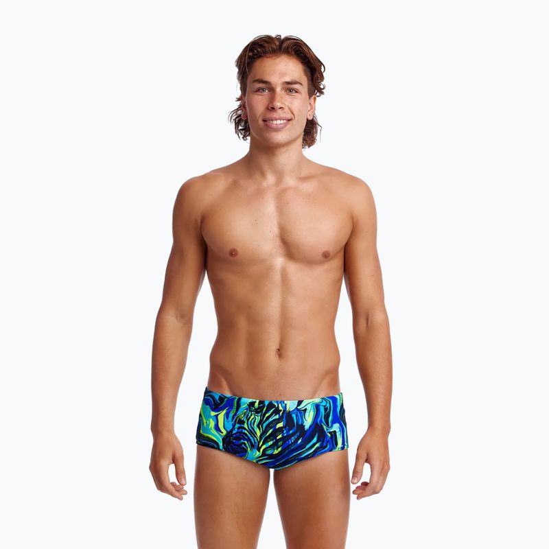 Pánské plavky Funky Trunks Sidewinder Trunks námořnictvo-modrýe FTS010M71476 5