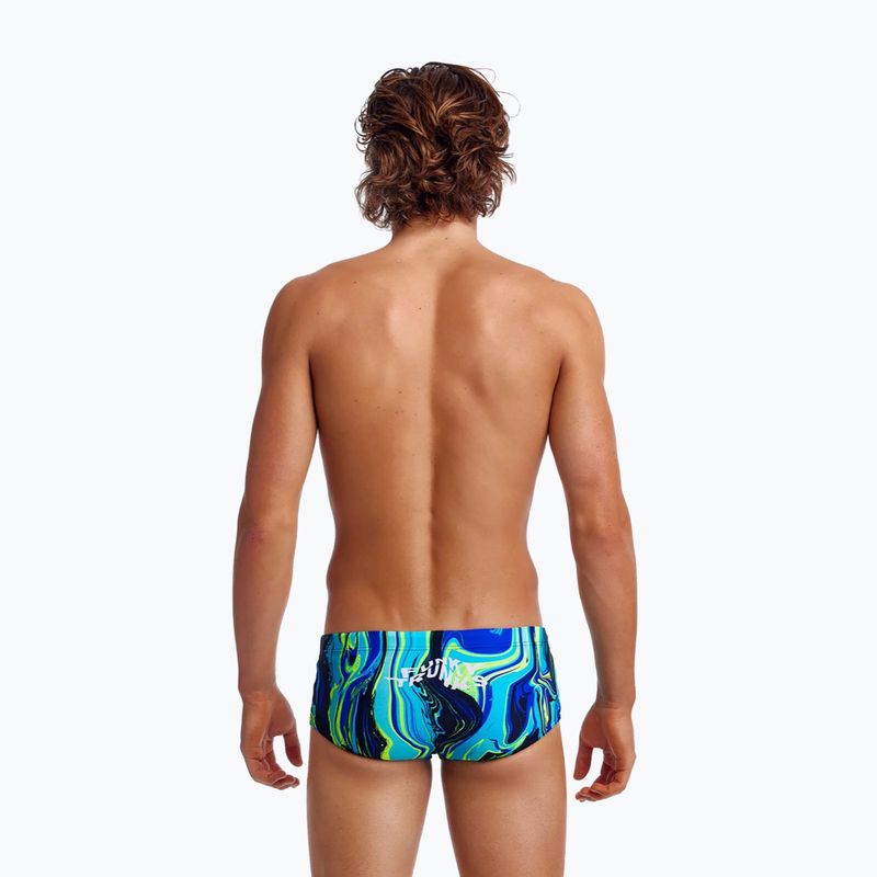 Pánské plavky Funky Trunks Sidewinder Trunks námořnictvo-modrýe FTS010M71476 6