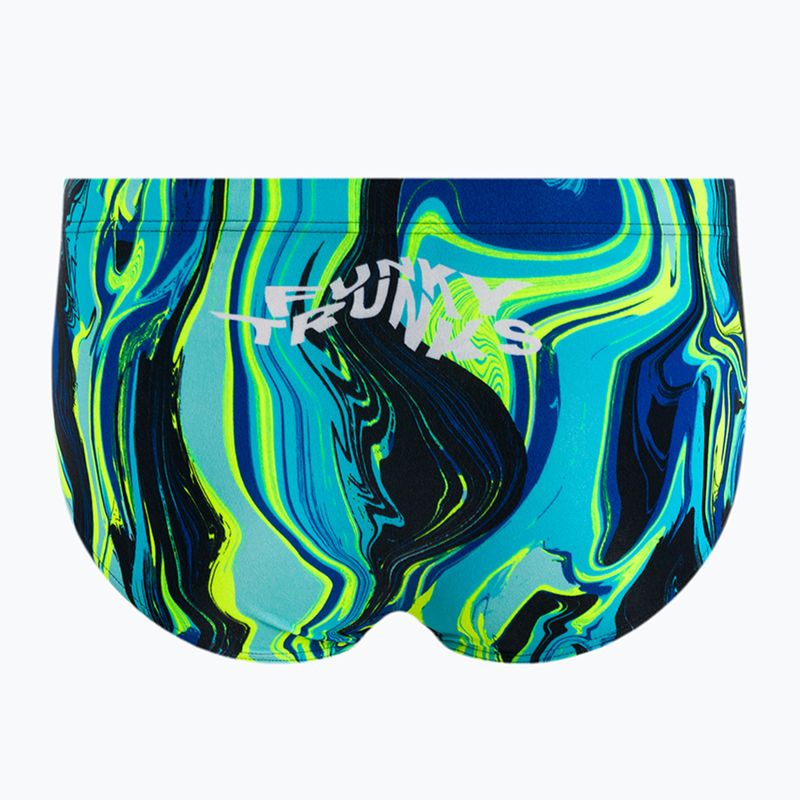 Pánské plavky Funky Trunks Sidewinder Trunks námořnictvo-modrýe FTS010M71476 2