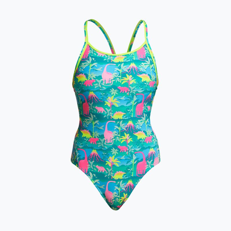 Dámské jednodílné plavky Funkita Diamond Back Green FS11L7153408