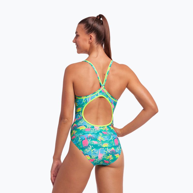 Dámské jednodílné plavky Funkita Diamond Back Green FS11L7153408 5
